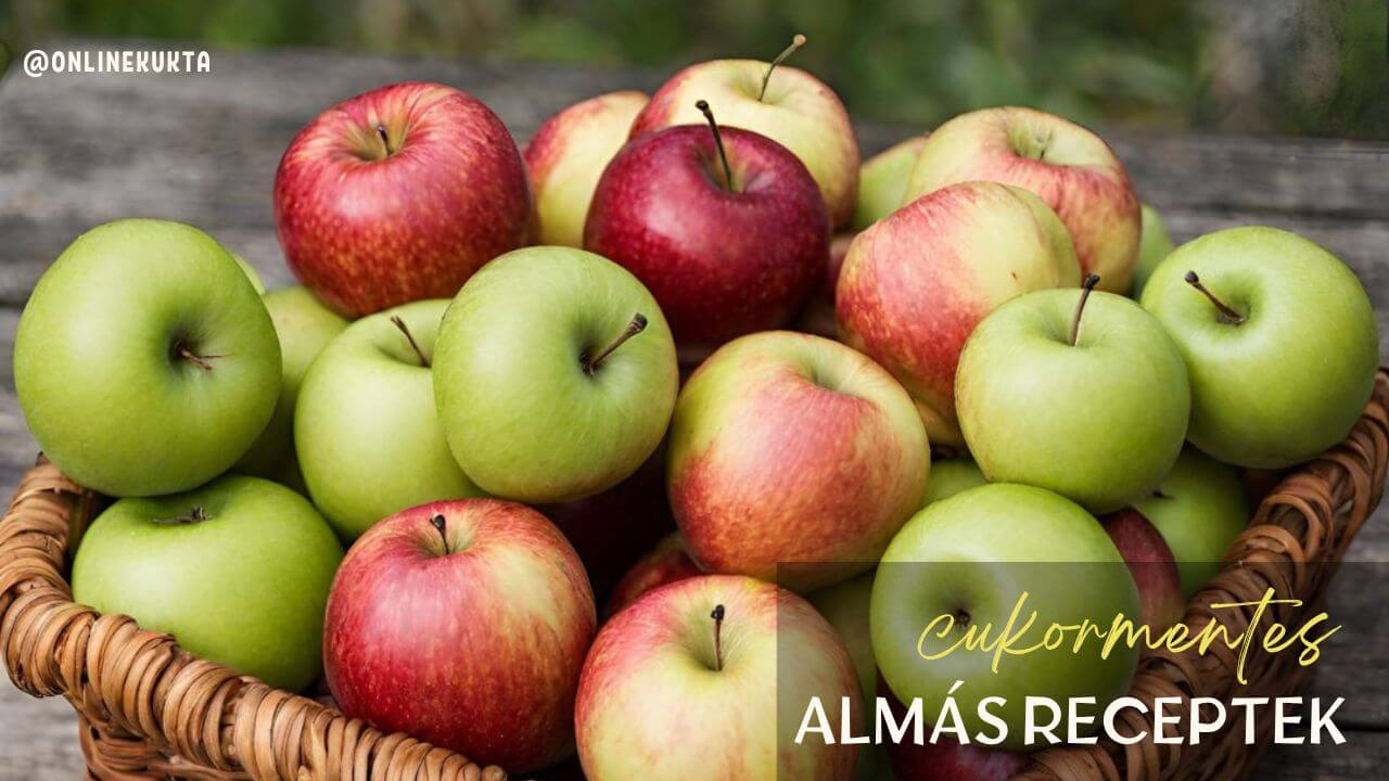 cukormentes almás receptek